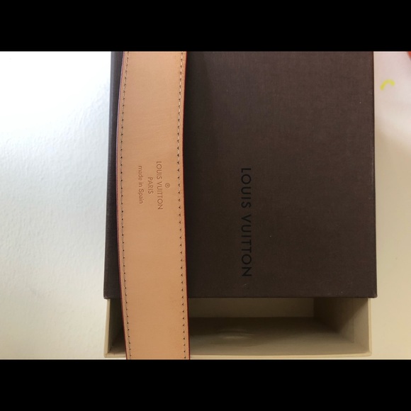 Louis Vuitton Monogram Vernis patent leather belt. Purchased in Palm Bch shop. - Picture 8 of 11